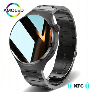 1,43-дюймовый AMOLED 3D Экран Смарт-Часов Экран Всегда Отображает Мужские Деловые Часы NFC Bluetooth Call Smartwatch Для HUAWEI GT4 PRO
