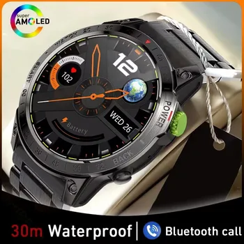 2023 Новые мужские смарт-часы DV08 с большим экраном Sprot Watch, мужские 30-метровые водонепроницаемые смарт-часы для плавания с Bluetooth-вызовом, мужские NFC