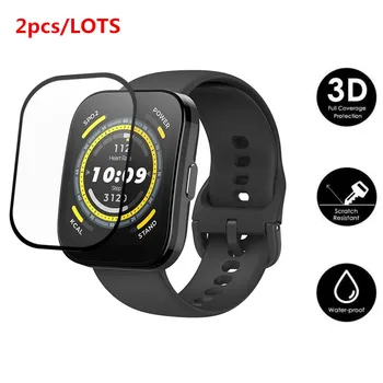 3D Изогнутая Мягкая Кромка Прозрачной Защитной Пленки Smartwatch Full Cover Для Amazfit Bip 5 Screen Protector Bip5 Аксессуары Для Смарт-Часов