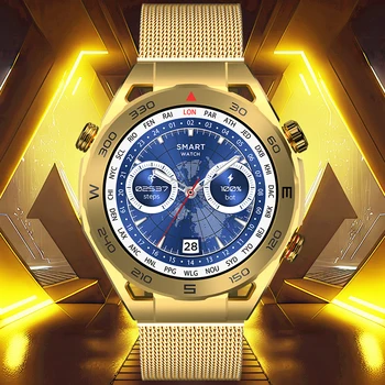 LIGE 2023 Новые Дизайнерские Золотые Часы Мужские Смарт-Часы Bluetooth Call Smartwatch Цифровые Часы I67 Водонепроницаемые Электронные Наручные Часы