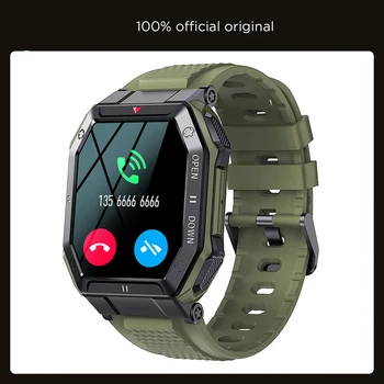 Xiaomi 2023 Новые 1,85-дюймовые смарт-часы для мужчин Bluetooth Call 350 мАч 24 Часа Здоровый монитор Спортивные IP68 Водонепроницаемые военные умные часы