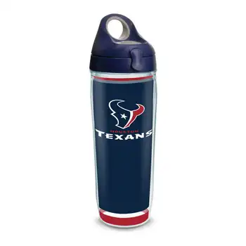 Бутылка воды Texans Touchdown объемом 24 унции с крышкой