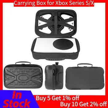 Для Xbox series X Сменный жесткий чехол для переноски в путешествиях, сумка для игровой консоли Xbox series S X, геймпад, беспроводные контроллеры 