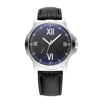 Кварцевые часы для мужчин для бизнеса и отдыха, простые водонепроницаемые мужские кожаные часы Relogios Masculino