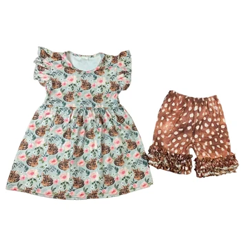 Модная одежда из бутика для девочек на заказ без минимального заказа высококачественная детская одежда