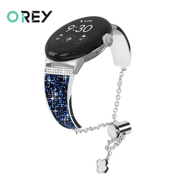 Роскошный металлический ремешок из нержавеющей стали для смарт-часов Google Pixel Watch Band, ремешок для часов Pixel Watch, аксессуары для браслета