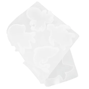 Силиконовая форма Кристалл Эпоксидная форма декор в виде животных брелок для ключей поделки из белого силикагеля своими руками