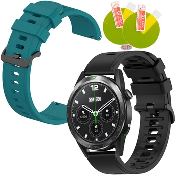 Силиконовый ремешок для часов Zeblaze Btalk 3 Smart Watch Band Браслет для Zeblaze Btalk3 Защитная пленка для экрана